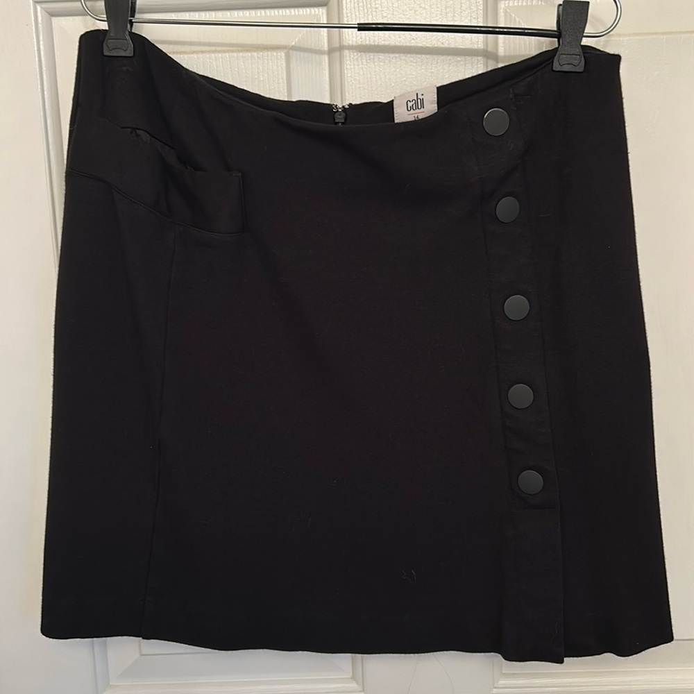 Cabi knit skirts, size 14, black, 17inch from waist to hem